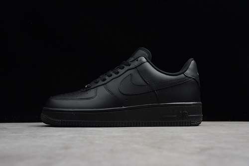 315122001LEATHERAIR FORCE 1 LOW x2707 TRIPLE BLACKBLACKWOMAN3639MAN4045OG00136