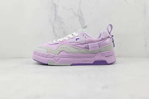 280FILA FUSION PLATFORM DAD SHOES GREYLIGHT PURPLEPURPLEWOMAN35540