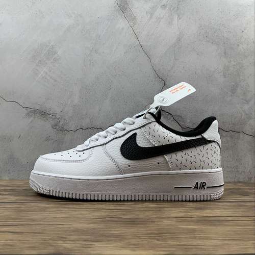290DC9189100AIR FORCE 1 LOW 07 GS SWOOSHFETTI WHITEWHITEBLACKWOMAN3639MAN4045