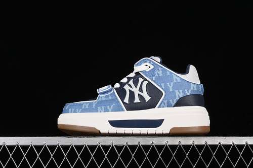 2603ASXCHL4N50BLSNY MLB CHUNKY LINER MID DENIM MONOGRAM WHITEBLUEWOMAN3539MAN4045