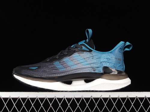 380VERSACE CASUAL RUNNING SHOES BLACKDARK BLUEWHITEMAN3944