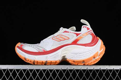 480W2MV29670BALENCIAGA TRACK SNEAKER WHITEGREYORANGEWOMAN3539MAN4046