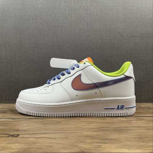 280DO7767100AIR FORCE 1 LOW LV8 WHITEMULTICOLORMEDIUM BLUEWOMAN3639MAN4045