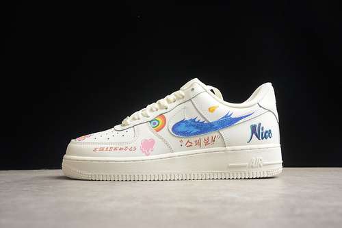 320CW2288333AIR FORCE 1 07 LOW OFF WHIEBLUEPINKWOMAN3639MAN4045