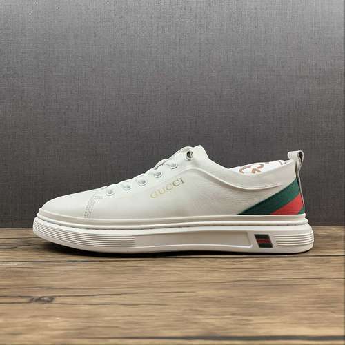 400GUCCI ACE EMBROIDERED LOWTOP SNEAKER WHITEWHITEREDMAN3844