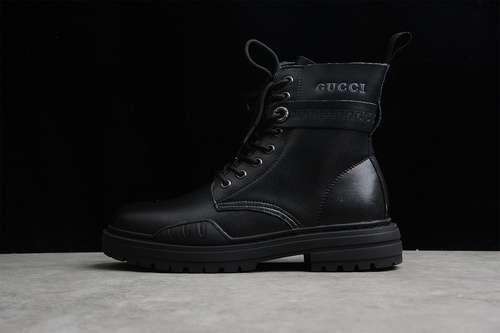 50043194202JPO605537GUCCI MARTIN BOOTS BLACKBLACKBLACKMAN3844