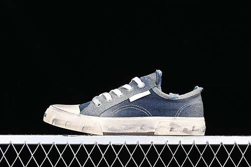 300W3RCL4090BALENCIAGA VULC DESTR WHITEGREYBLUEWOMAN3539MAN4046
