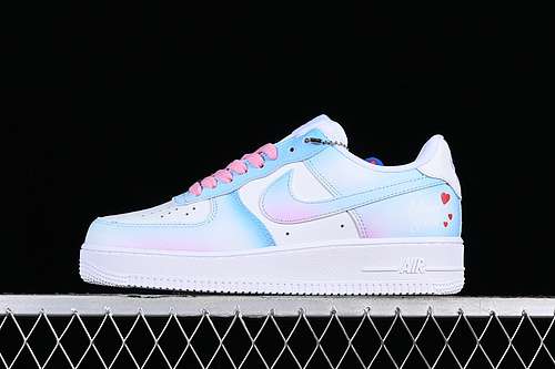 300CW2288111AIR FORCE 1 07 LOW WHITEPINKBLUEWOMAN3639MAN4045