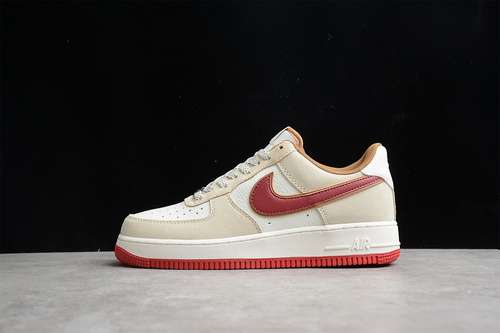 340QZ3068226AIR FORCE 1 LOW 07 SU19 BEIGEWHITEREDWOMAN3639MAN4045