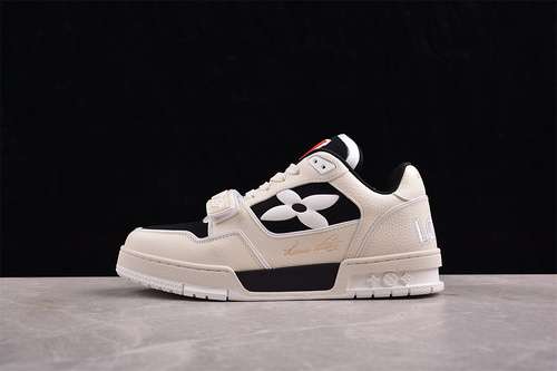 6302024TRAINER LV LOUIS VUITTON TRAINER BLACKGREYKHAKIWOMAN3539MAN4045