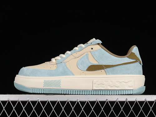 340CW6688805AIR FORCE 1 FONTANKA WHITEGREYLIGHT BLUEWOMAN3639MAN4045
