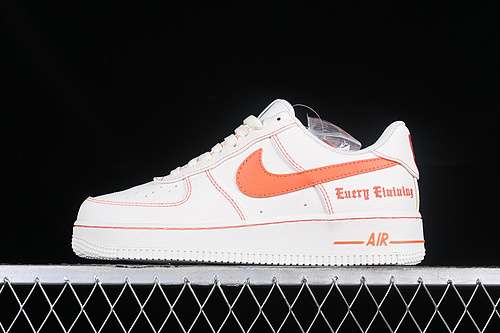 320AA5360007VLONE AIR FORCE 1 07 LOW WHITEORANGEWOMAN3639MAN4045