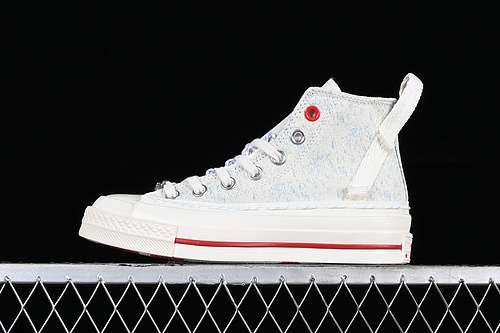 280A08701CCONVERSE CHUCK 1970S WHITEGREYREDWOMAN3539MAN4044