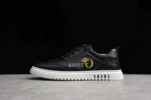 48043194202JPO60336GUCCI LOW BLACKWHITEGOLDMAN3844