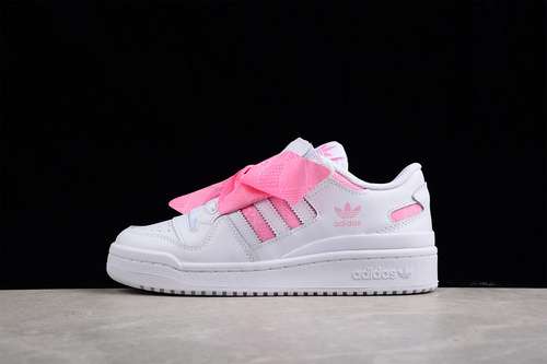300Q47375FORUM 84 LOW SHOES CLOUD WHITECLOUD WHITELIGHT PINKWOMAN3640