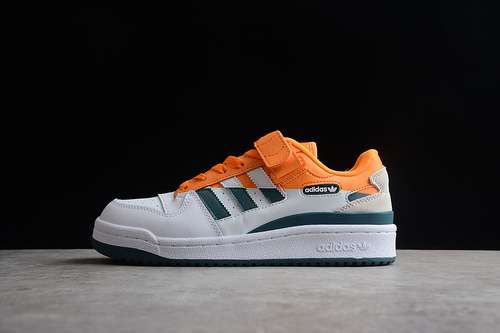 280FY4970FORUM 84 LOW PREMIUM CREW ORANGECLOUD WHITEWILD TEALWOMAN3639MAN4045