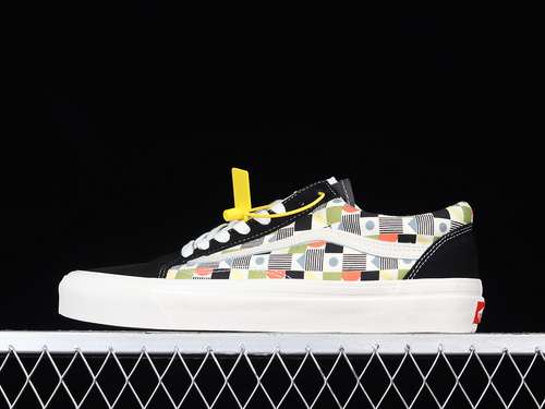 250VN0A54F34WMUA OLD SKOOL 36 DX BLACKGREENWHITEWOMAN3539MAN4044