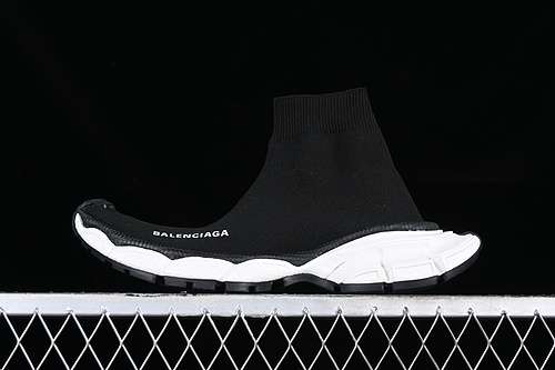 460W2DG11090BALENCIAGA SOCK 3XL WHITEBLACKWOMAN3539MAN4046