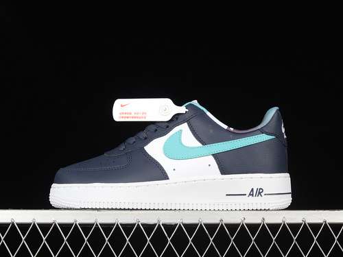 300DM0109400AIR FORCE 1 LOW 07 LV8 EMB THUNDER BLUEWASHED TEALWOMAN3639MAN4045