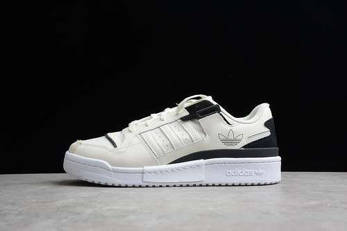 280H01914FORUM EXHIBIT LOW OFF WHITECORE BLACKCREAM WHITEWOMAN3639MAN4045