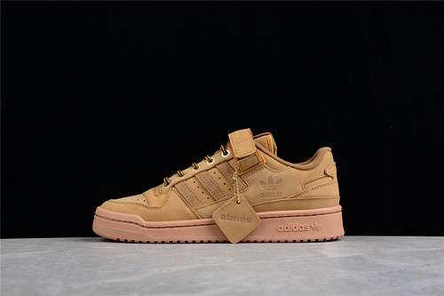 320GX3953ATMOS X FORUM LOW SHOES WHEAT MESAMESAGUMWOMAN3639MAN4045