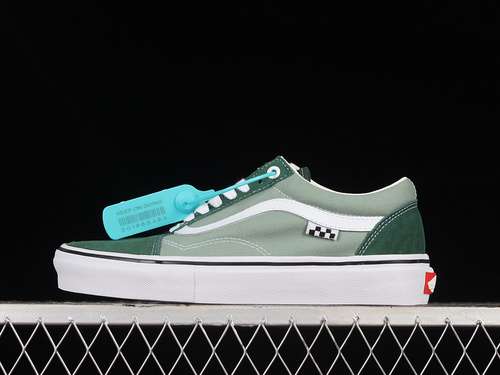 210VN0A5FCB6QUOLD SKOOL SKATE WHITEGREENWOMAN3539MAN4044