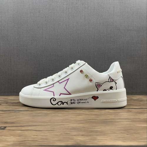 300GOLDENGOOSE UOMODONNA WHITEWHITEPINKWOMAN3540