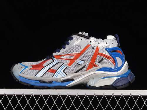 600W3RB61264BALENCIAGA RUNNER KITH FOURCOLOR 70 21SS GREYREDBLUEUNISEX3546