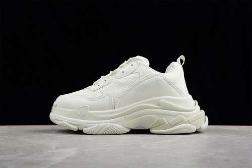 470W2CR59001BALENCIAGA TRIPLE S10 DADSHOES WHITEWHITEWOMAN3539MAN4046