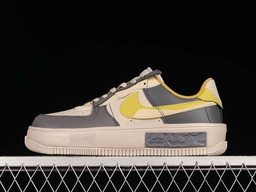 320CW6688602AIR FORCE 1 FONTANKA DARK GREYYELLOWBEIGEWOMAN3639MAN4045