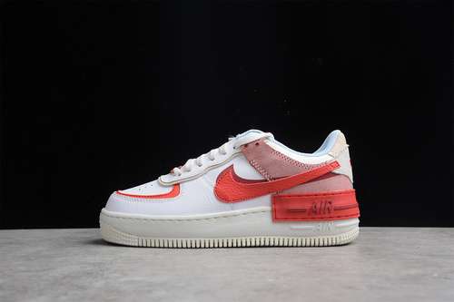 270CI0919108AIR FORCE 1 SHADOW SUMMIT WHITEGYM REDPINKWOMAN35540