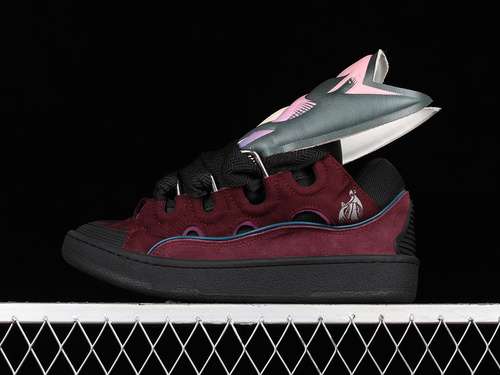 600LANVIN CURB CASUAL SHOES BLACKGREYPINKWOMAN3539MAN4045