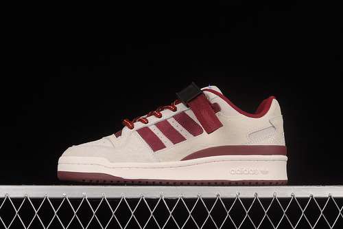 300GX8866FORUM 84 LOW CHALK WHITECORE BURGUNDYWOMAN3639MAN4045