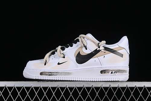 340ZH0316013AIR FORCE 1 07 LOW WHITEBLACKYELLOWWOMAN3639MAN4045