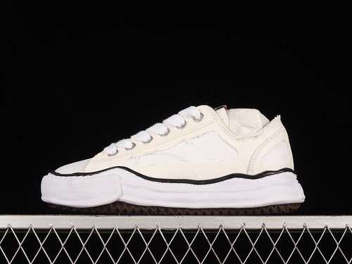 370MAISON MIHARA YASUHIRO SNEAKERS WHITEWHITEBLACKWOMAN3639MAN4044