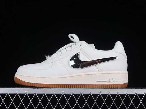 450AQ4211101TRAVIS SCOTT AIR FORCE 1 SAIL SAILGUM LIGHT BROWNSAIL UNISEX36475