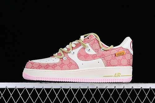 340BD7700666GUCCI AIR FORCE 1 07 LOW WHITEPINKWOMAN3642