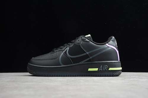 300CD4366001AIR FORCE 1 REACT ANTHRACITEVIOLET STARBARELY VOLTUNISEX3645
