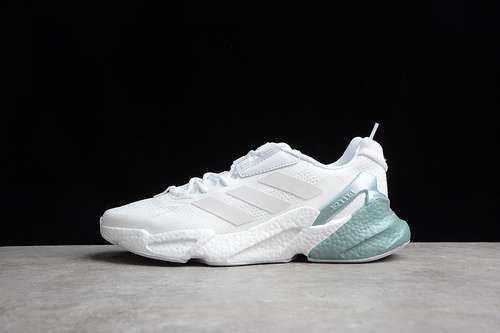 320GX3486X9000L4 SHOES CLOUD WHITECLOUD WHITEMETALLIC GREENWOMAN3639MAN4045