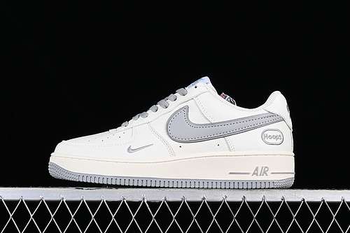 320HP2369003AIR FORCE 1 07 LOW HOOPS WHITEGREYWOMAN3639MAN4045