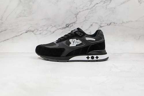 580LV RUN AWAY DADSHOES BLACKBLACKWHITEWOMAN3539MAN4045