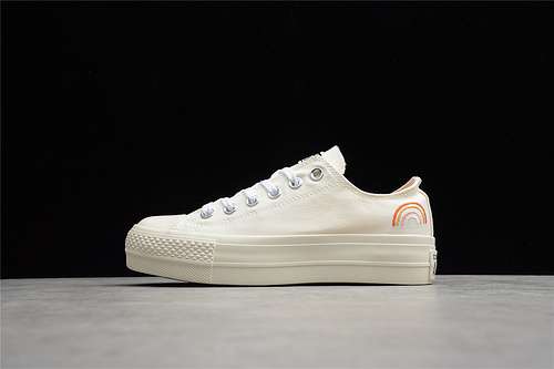250571942CCHUCK TAYLOR ALL STAR LIFT WHITEWHITEBEIGEWOMAN3540
