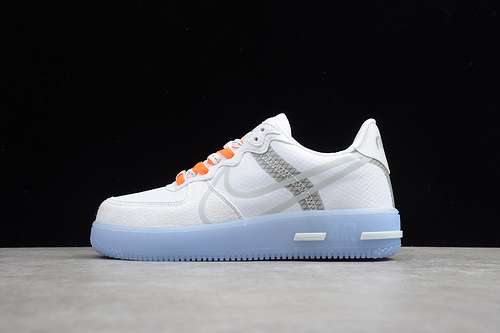 300CQ8879100AIR FORCE 1 REACT WHITE ICE WHITELIGHT BONESAILRUSH CORAL