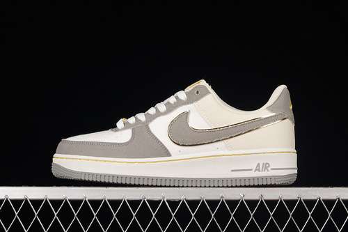 320315122666AIR FORCE 1 LOW 07 BEIGELIGHT GREYYELLOWWOMAN3639MAN4045