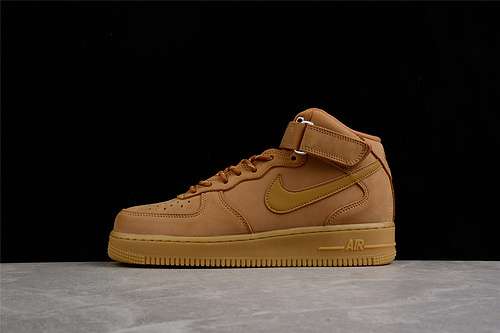 300CJ9178200AIR FORCE 1 HIGH 2019 FLAXWHEATGUM LIGHT BROWNBLACKWOMAN3639MAN4045