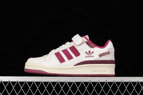 340GV9114FORUM 84 LOW SHOES CLOUD WHITEPOWER BERRYWOMAN3639MAN4045