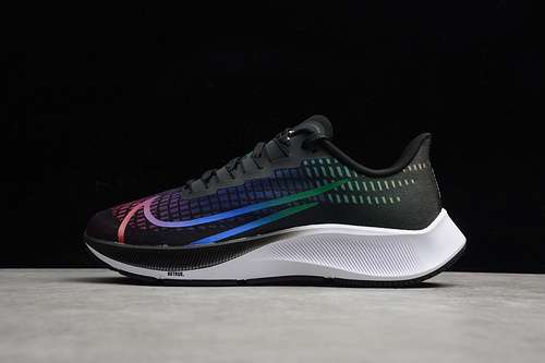 290CZ5923001AIR ZOOM PEGASUS 37 BE TRUE BLACKMULTICOLORWHIEUNISEX3645