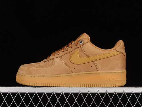 320CJ9179200AIR FORCE 1 07 WB AF1 FLAXGUM LIGHT BROWNBLACKWHEATWOMAN3639MAN4045