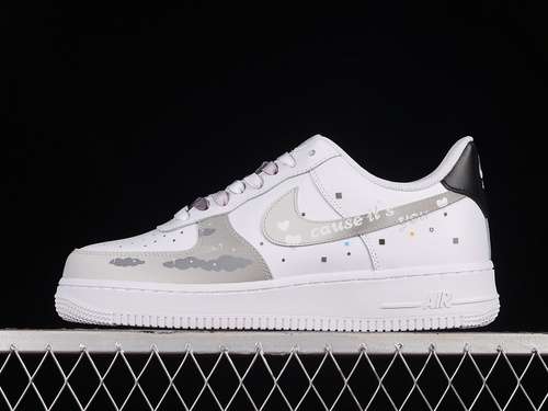 340CW2288312AIR FORCE 1 LOW 07 WHITELIGHT GREYBLACKWOMAN3639MAN4045