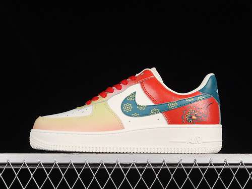 270CW2288111AIR FORCE 1 LOW 07 REDGREENWHITEWOMAN3639MAN4045